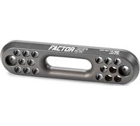 Factor 55 Hawse Short Drum Fairlead for Synthetic Winch Rope on Short-Drum Winches, 1.0" Thickness - Gray