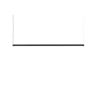 Factor Linear Pendant 1500 Diffused Soft Black
