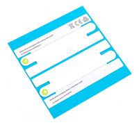 Factory Box Seal Compatible With iPhone White Paper Card Pack of 2