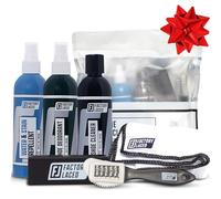 FACTORY LACED Shoe Cleaner Sneakers Kit - Includes - 8 oz Sneaker Cleaner, Shoe Deodorizer, Stain and Water Repellent Spray- Safe on Vinyl, Nubuck, Suede, & More