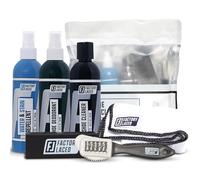 FACTORY LACED Shoe Cleaner Sneakers Kit - Includes - 8 oz Sneaker Cleaner, Shoe Deodorizer, Stain and Water Repellent Spray- Safe on Vinyl, Nubuck, Suede, & More