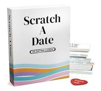 Factory of Games Scratch A Date Couples Game, 50 Surprise Date Ideas for Fun Romantic Adventures, Indoor and Outdoor Activities with Hints and Colour Codes, for Couples and Anniversaries