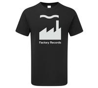 Factory Records T-Shirt Mens Happy Mondays OMD James FAC51 Hacienda FCP Rave