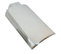 Factory Seal For iPhone 17 White Paper Card Screen Protection Pack of 100