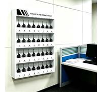 Factory Wall Mount Radio Storage Rack, Universal Walkie Talkie Storage Case Two Way Radio Holder, Multi Radio Box Organizer Rack for Security/School