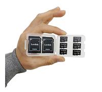 Factory Wholesale 128GB Micro SD Card U3 6-Pack A1 V30 Class 10, 80+ MB/s Read for 4K Camera, Game Console, Drone, CCTV - with SD Adapter (6X128GB)