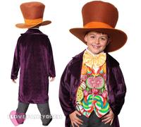 Boys Chocolate Factory Boss Fancy Dress World Book Day Roald Dahl Day