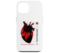 Facts Don't Care About Your Feelings (Heart Graphic) Case for iPhone 13