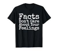 Facts Don't Care About Your Feelings Value Graphic T-Shirt, Men, Black, M