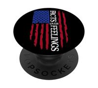 Facts Over Feelings Flag Sign USA American Flag Freedom US PopSockets Adhesive PopGrip
