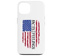 Facts Over Feelings Sign USA Flag American Freedom Case for iPhone 13