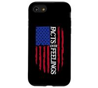 Facts Over Feelings Sign USA Flag God Family Country Freedom Case for iPhone SE (2020) / 7/8