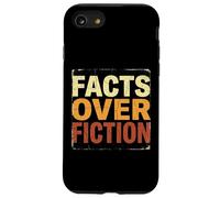 Facts Over Fiction Retro Truth Logic Vintage Text Case for iPhone SE (2020) / 7/8