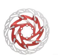 FACULX 160mm Brake Disc for rotor with Floating Heat Dissipation | Design, Six Bolt for Mountain Bike for rotor Made of Aluminum Alloy and High Carbon Steel for Off Road
