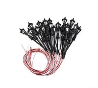 FACULX 20 Model Railway LED Lamppost Lamps Wall Lights 1:150Scale 3V White Lights For OO HO Scale Train Scenery Street Layout Miniature Landscape Decoration