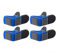 FACULX 4PCS Magnetic Brush Clip, Holder Clips, Magnet Clip for Holding Brush & Can Opener, Magnetic Paintbrush Holder, Painter Multi-Purpose Tool