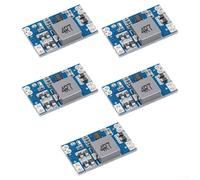 FACULX 5PCS Mini560 DC-DC Buck-Converter Step-Down Voltage Regulator Modules 5A High Efficiency Power Supply PCB Board Output 3.3V 5V 9V 12V Adjustable(3.3V)