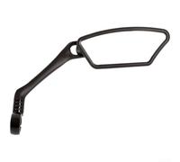 FACULX Adjustable Bike Mirror, Stainless Steel Cycle Mirror | with Wide Angle View, Extendable Handlebar Mirror for Mountain Bike and Electric Scooter, Tool Free