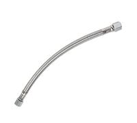 FACULX Air Compressor Tube 280mm Stainless Steel Braided Leader Hose Air Compressor Flexible Hose