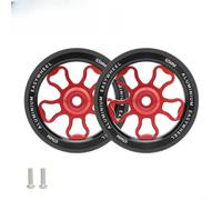FACULX Aluminium Alloy Bicycle Wheelset 70mm Folding Bike | Wheels Small Diameter Replacement For Foldable Bike Lightweight Cycling Set Smooth Rolling Bearing