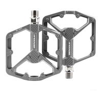 FACULX Aluminium Alloy Bike Pedals with Non Slip Wide | Platform, Sealed Dual Bearing for MTB Road Cycling, for Quick Release Crank Arms Foot Rests, Colorful