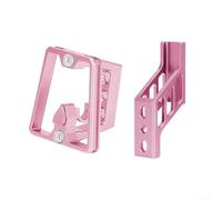 FACULX Aluminum Alloy Folding Bike Front Rack Riser and Pig | Nose Bracket, Heightened Extension Mount with 3-Hole Fit for Dahon and for brompton, Includes Hardware Kit