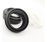 FACULX Bicycle Fork Dust Seals for RockShox Pike Lyrik for fox 36 MTB | High Heat Resistant Build, Foam Rings, 35mm Lipless, 36mm Lip Style, Rubber Wiper Set