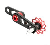 FACULX Bicycle Rear Derailleur Tensioner for Folding Bike Single | Speed with 11T Guide Wheel High-Tension Spring Steel Sealed Bearings Aluminum Alloy Construction Quiet Smooth