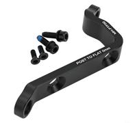 FACULX Bike Bracket Disc Brake Caliper Adapter Flat Mount Post | Aluminium Alloy, 160mm, 180mm, Hard-wearing, Firm Grip