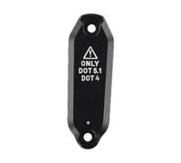 FACULX Bike Brake Lever Reservoir Cap for SRAM Guide R RE | for rsc, Aluminium Alloy Brake Fluid Cover Kit, Black Bicycle Brake Master Cylinder Replacement Part
