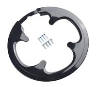 FACULX Bike Chainring Guard,Bike Riding Sprocket Chainring Protector 52T 8 Holes,Aluminum Alloy Chainring Protector Cover, For Mountain Bikes