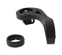 FACULX Bike Computer Mount for Garmin Edge 25 130 200 500 510 | 520 530 800 810 820 830, Handlebar Bracket with Front Light and Camera Holder, Nylon Plastic