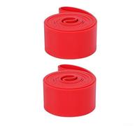 FACULX Bike Tire Liner, Puncture Protection Strip, Ultra-Light PVC Anti-Explosion Pad for Mountain Road Folding Bikes, Prevents Spoke Pierce and Blowouts,(14 inches)