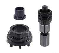 FACULX Bottom Bracket Tool Eight Jaw Socket ISIS Crank Puller | Carbon Steel Body, Eight Jaw Socket, ISIS Crank Puller, for octopus, Cycling Kit