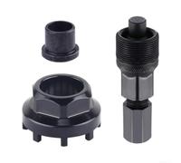 FACULX Bottom Bracket Tool Eight Jaw Socket ISIS Crank Puller | Carbon Steel Body, Eight Jaw Socket, ISIS Crank Puller, for octopus, Cycling Kit