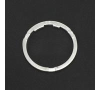 FACULX Cassette Spacer, 1.8mm Aluminium Alloy Hub Gasket for 8/9/10 Speed to 11 Speed Freehub Conversion, Essential Flywheel Shim for Road and Mountain Bike(1.8mm Black)