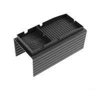 FACULX Couch Cup Holder, Anti-Slip Sofa Armrest Tray, Silicone Anti-Spill Sofa Drink Holde, Couch Arms Tray for Cup, Phone, Tablet, Remote Control Snack(Black)