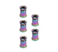 FACULX Crankset Bolts M8 Bike Chainring Screws Mountain Road | Steel, Folding Bike, Hard-wearing, Firm Grip