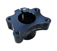 FACULX Dual Crown Stem Adapter 28.6mm Aluminum Alloy Black | CNC precision machined, 30mm rise height, lightweight 116g, black color option, smooth chamfered edges(Black 30mm)
