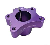 FACULX Dual Crown Stem Adapter 28.6mm Aluminum Alloy Black | CNC precision machined, 30mm rise height, lightweight 116g, black color option, smooth chamfered edges(Purple 30mm)