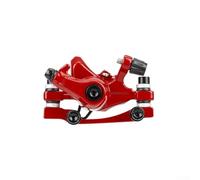 FACULX Electric Scooter Disc Brake, Aluminum Alloy Caliper, Right-Side Front/Rear Mounting, Compatible with, Red Replacement Part for Private(Right Rear)