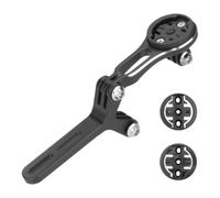 FACULX Firm Bike Computer Mount Handlebar Extension Bracket | Alloy, Black, Bike Computer Mount, Handlebar Extension Bracket, Dual Fork Holder, Action Camera Bike Mount