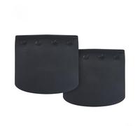FACULX Firm Bike Pedal Covers Cycling Protectors Hard Wearing | Fabric, Dustproof, 4mm, Black