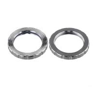 FACULX for ebike Bracket Nut Lock Ring for bafang for m500 for m600 M420 | Steel, 31.5mm, for ebike, Hard-wearing, Firm Grip Steel, 31.5mm,