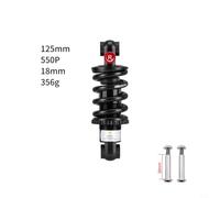 FACULX for Mountain Bike Rear Shock, Adjustable Coil for suspension | with Rebound and Preload, Aluminium Alloy Spring Strut for Downhill Bike Damper and Electric Scooter