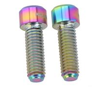 FACULX for ultegra Compatible Crank Arm Pinch Bolt for hollowtech | Alloy, Black, Gold