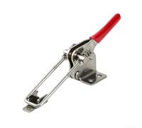 FACULX Hand Tool Toggle Clamp, 220lbs Antislip Red Horizontal Clamp, Quick Release Tool, Horizontal Clamp, Quick Fastening Fixture