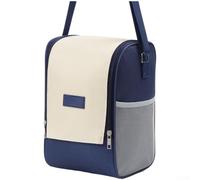 FACULX Insulated Lunch Bag 10L Large Capacity Thermal Picnic | Thermal Picnic Backpack Insulated Lunch Bag 10L Triple Layer Oxford Cloth Aluminum Foil Lining Double Zipper Wide