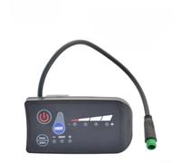 FACULX LED Power Display Meter for Electric Bikes, 24V 36V | 48V for ebike Speedometer with 5 Pin Connector, Waterproof Cycle Computer Indicator, Handlebar Scooter