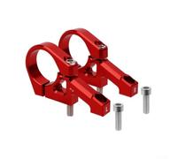 FACULX Lightweight Dual Shoulder Direct Mount Bike Stem | MTB Downhill, CNC 6061 Aluminium Fork Connector, Off-Road Handlebar for stabilizer, 52mm Rise